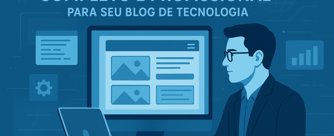 Como Criar um Site Completo e Profissional para seu Blog de Tecnologia